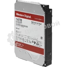 Жесткий диск HDD WD Red Pro 16Tb 7200rpm SATA 512Mb 3.5