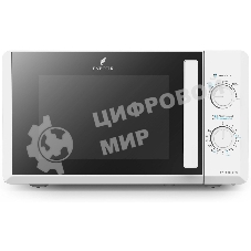 Микроволновая печь FAVOUR FV RT L 700 20W белый, 20 л, 700 Вт, переключатели - поворотный механизм