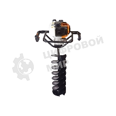 Мотобур Carver AG-152/000 бытовой 2-х такт. 1400Вт 1.9л.с. 52см3 277об/мин