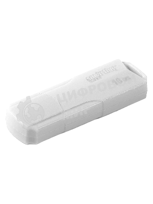 Флешка USB Smartbuy CLUE white (SB16GbCLU-W3), 16Gb, USB 3.0/3.1, R/W 70/25, белый