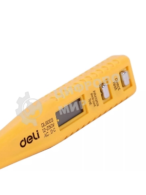 Индикаторная отвертка-тестер напряжения цифровая Deli DL8003 (12-250 В)