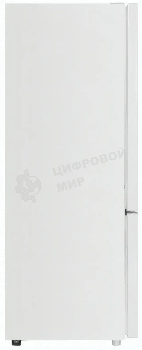 Холодильник Maunfeld MFF144SFW белый глянц. двухкамерный 154/52л морозилка снизу, ручная разморозка