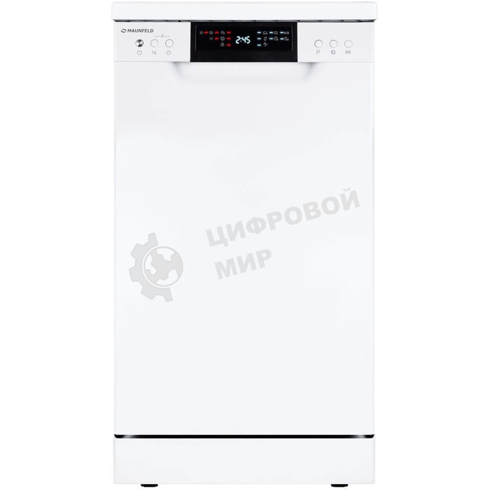 Посудомоечная машина Maunfeld MWF45220W, белый, 44.8 см, 10 компл., 49 дБ, класс A++