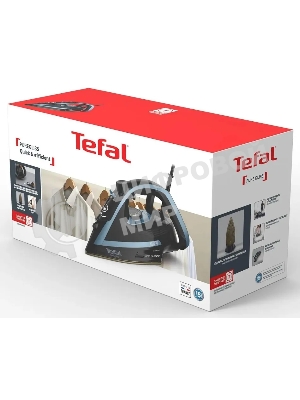 Утюг Tefal FV8R67F1 синий/черный, 3000 Вт, 50 г/мин, 280 г/мин, 270 мл