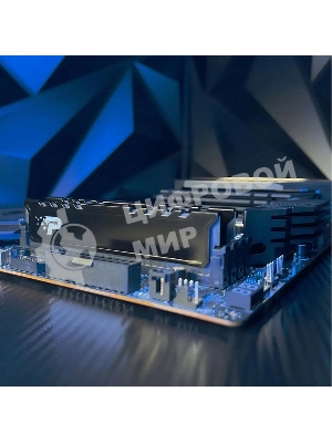 Оперативная память Patriot Signature Premium, DDR5, 32Gb (2x16 Gb), 5600 MHz, CL46, DIMM, радиатор, черный