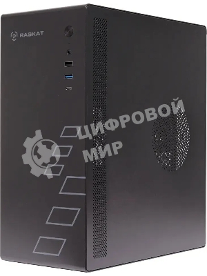 Компьютер Raskat Standart 300 (Intel Core i3 12100, RAM 16Gb, SSD 480Gb, no OS, kb+ms, черный)