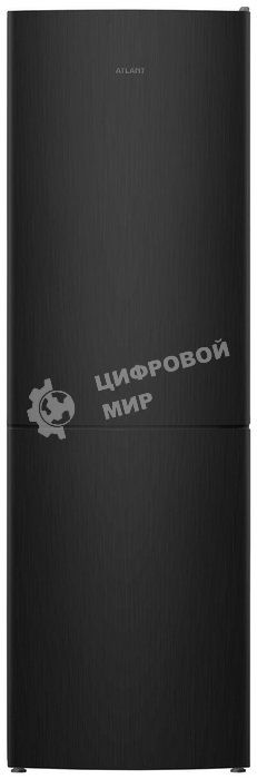 Холодильник Atlant ХМ-4621-151 черный металлик двухкамерный 205/119л морозилка снизу. капельная система