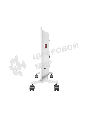 Конвектор электрический Thermex Frame 1000E белый, 1000 Вт, 15 м2, термостат, дисплей, WiFi