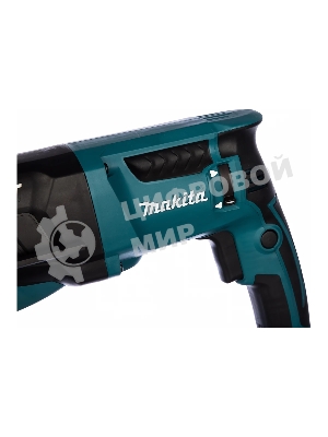 Перфоратор Makita HR2631FT SDS+[HR2631FT] {800Вт,3реж,2.7Дж,0-4600у\м,3.1кг,чем,подсветка,б\съемный патрон,АВТ}