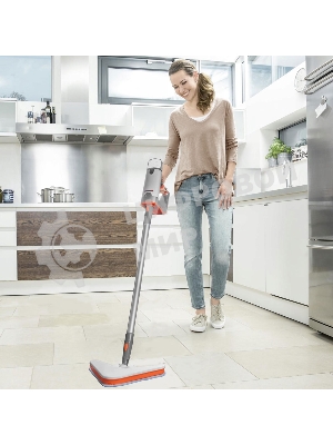 Паровая швабра Endever Odyssey Q-621 белый/оранжевый, 1500 Вт, 0,35 л