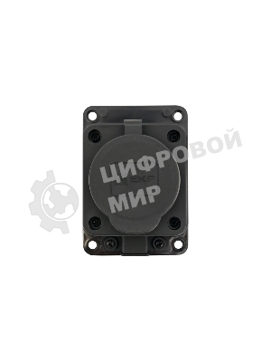 Розетка настенная с защитной крышкой каучуковая 230В 2P+PE 16A IP44 EKF PROxima