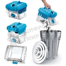 Пылесос Thomas DryBOX+AquaBOX Parkett белый/синий, 325/1700 Вт, уборка сухая/сбор жидкости, пылесборник контейнер 2.6 л