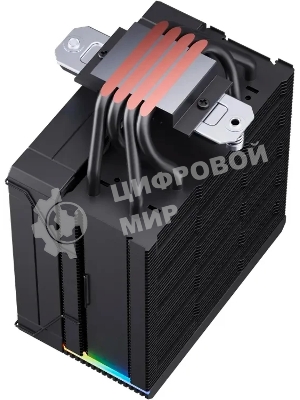Устройство охлаждения(кулер) Bloody AC-12 ARGB Soc-AM5/AM4/1200/1700/1851 черный 4-pin 14-26dB Al+Cu 230W 582gr Ret (AC-12-ARGB230-BK)