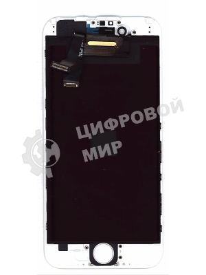Дисплей Amperin для Apple iPhone 6 в сборе с тачскрином (IPS), белый