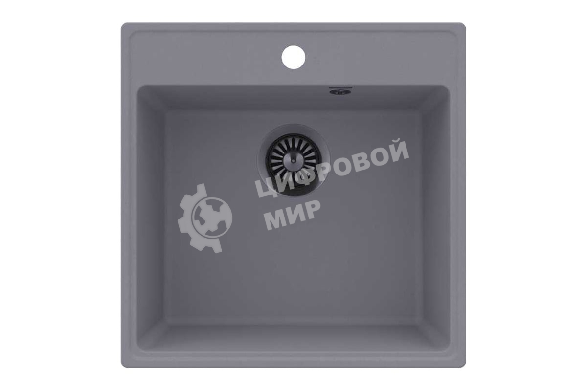 Кухонная мойка Maunfeld Perla 505 MFQS-505LGR светло-серый