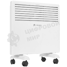 Конвектор электрический Primera PHP-1000-MWB, белый, 1000 Вт, 15 м2, термостат