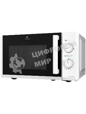 Микроволновая печь FAVOUR FV RT L 700 20W белый, 20 л, 700 Вт, переключатели - поворотный механизм