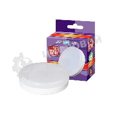 Лампа светодиодная JazzWay PLED-GX53 12Вт таблетка 5000К мат. холодный белый GX53 1040лм 230В