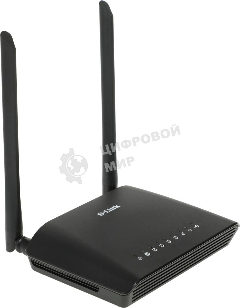 Роутер беспроводной D-Link DIR-620S/RU/B1A N300 черный