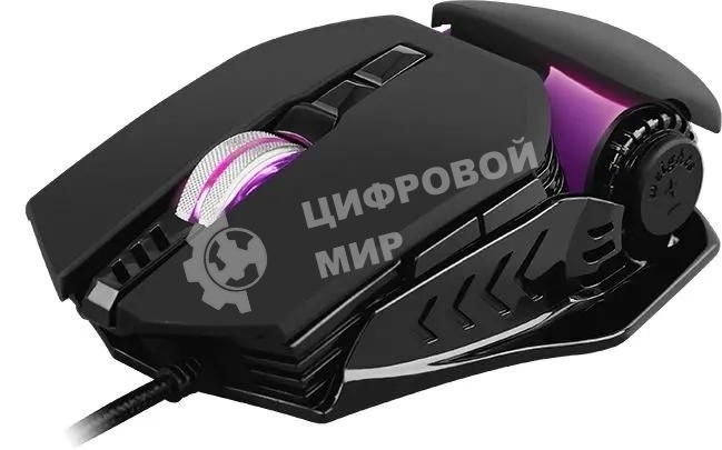 Мышь проводная SVEN RX-G815 черный, 8000 dpi, USB, кнопки - 7