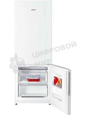 Холодильник Atlant ХМ-4611-101 белый двухкамерный 205/79 л морозилка снизу, капельная система