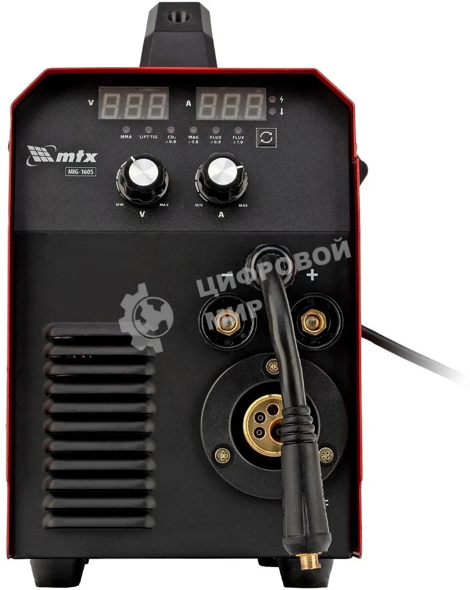 Аппарат инвертор. полуавтомат. cварки MTX MIG-160S, 160A, ПВ 60%, катушка 5 кг