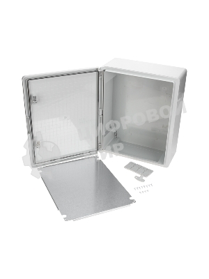 Корпус пластиковый ЩМПп Rexant с монтажной панелью 700х500х250мм ABS УХЛ1 IP65