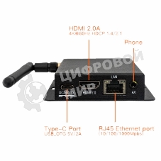 Одноплатный компьютер FireFly EC-R3328PC 2Gb DDR3 16Gb EMMC