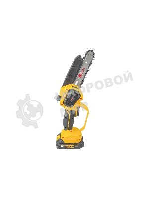 Мини-пила цепная аккумуляторная EDON ANS-21/6BL желтый/черный 25165