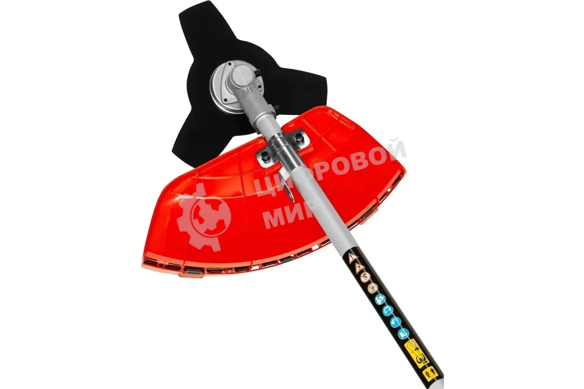 Триммер бензиновый MTX MT-52, 52 см3, неразъемная штанга, состоит из 2 частей