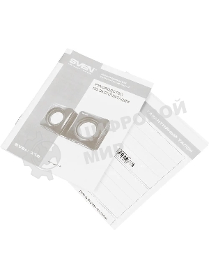 Акустическая система SVEN 315 2.0 черный 5Вт