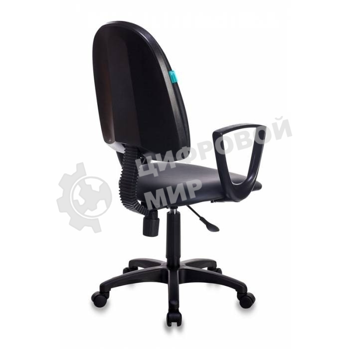 Кресло компьютерное Бюрократ CH-1300N/OR-16 черный Престиж+ искусственная кожа