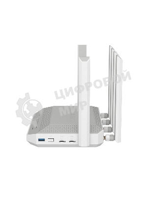 Мультигигабитный интернет-центр Netcraze Hero 5G (NC-4110) с модемом 5G, двумя слотами для SIM-карт, Mesh Wi-Fi 6 AX3000, Smart-коммутатором 1×2.5G и 4×1G, многофункциональными портами USB 3.0 и 2.0