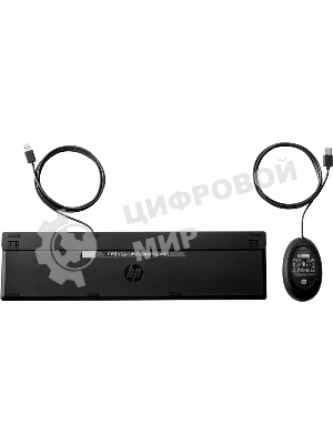 Комплект клавиатура+мышь HP 320MK проводной, USB, чёрный