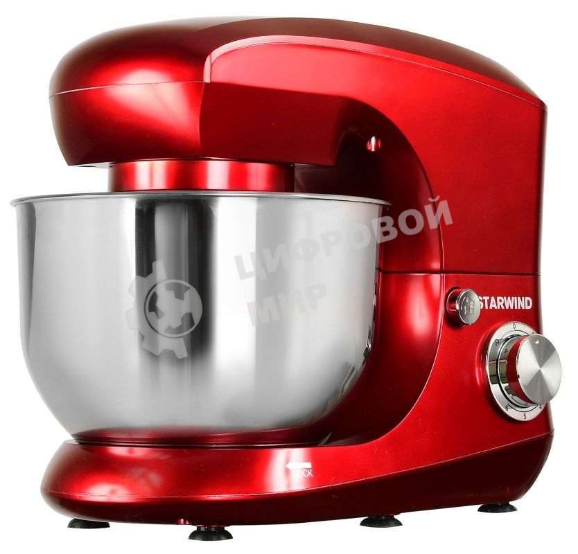Миксер стационарный Starwind SPM5184 1000 Вт, красный