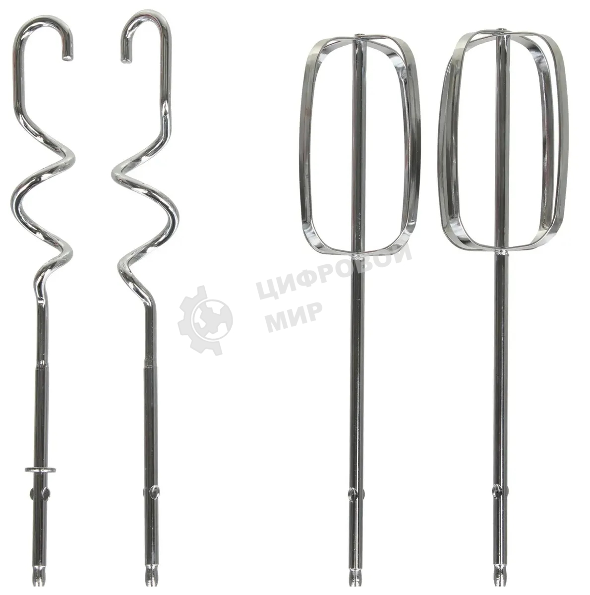 Миксер ручной Hyundai HYM-H4511 500 Вт, красный/серый