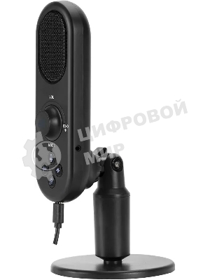 Микрофон проводной Оклик MP-M300 1.5м черный