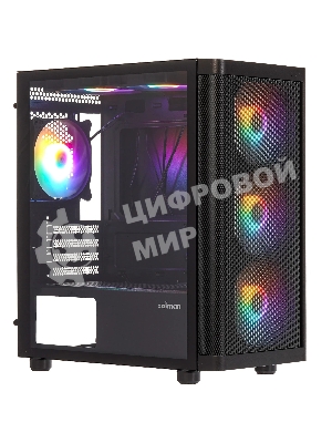 Корпус Zalman Minitower M4 SE (mATX, Black, без БП)