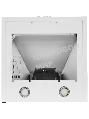 Вытяжка каминная Elikor Вента 50П-430-К3Д белый, 50 см, 430 куб. м/ч, 54 дБ