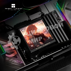 Система водяного охлаждения Thermalright Peerless Vision 360 Soc-AM5/AM4/1200/1700/1851 черный 4-pin 28.1dB Al LCD Ret (P-VISION-360-BL-ARGB)