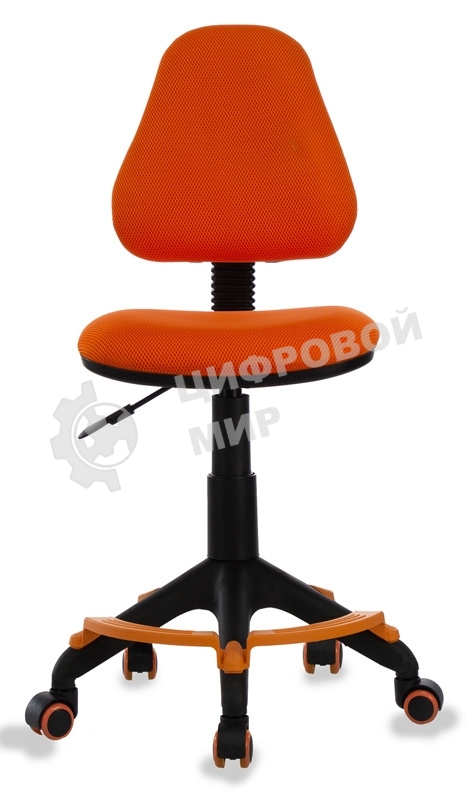 Кресло детское Бюрократ KD-4-F/TW-96-1 TW-96-1 оранжевый колеса оранжевый