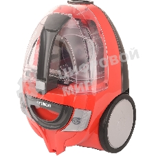 Пылесос Hyundai HYV-C3075 красный, 380/2000 Вт, уборка сухая, пылесборник контейнер 1.5 л