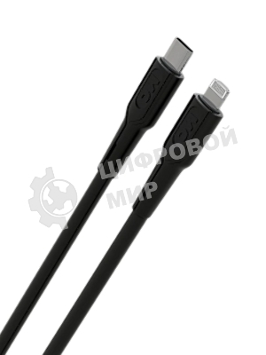 Кабель MORE CHOICE (4620202553249) K63ia 2м USB 3.0A PD 27W для Lightning ng 8-pin Type-C - 2м, черный