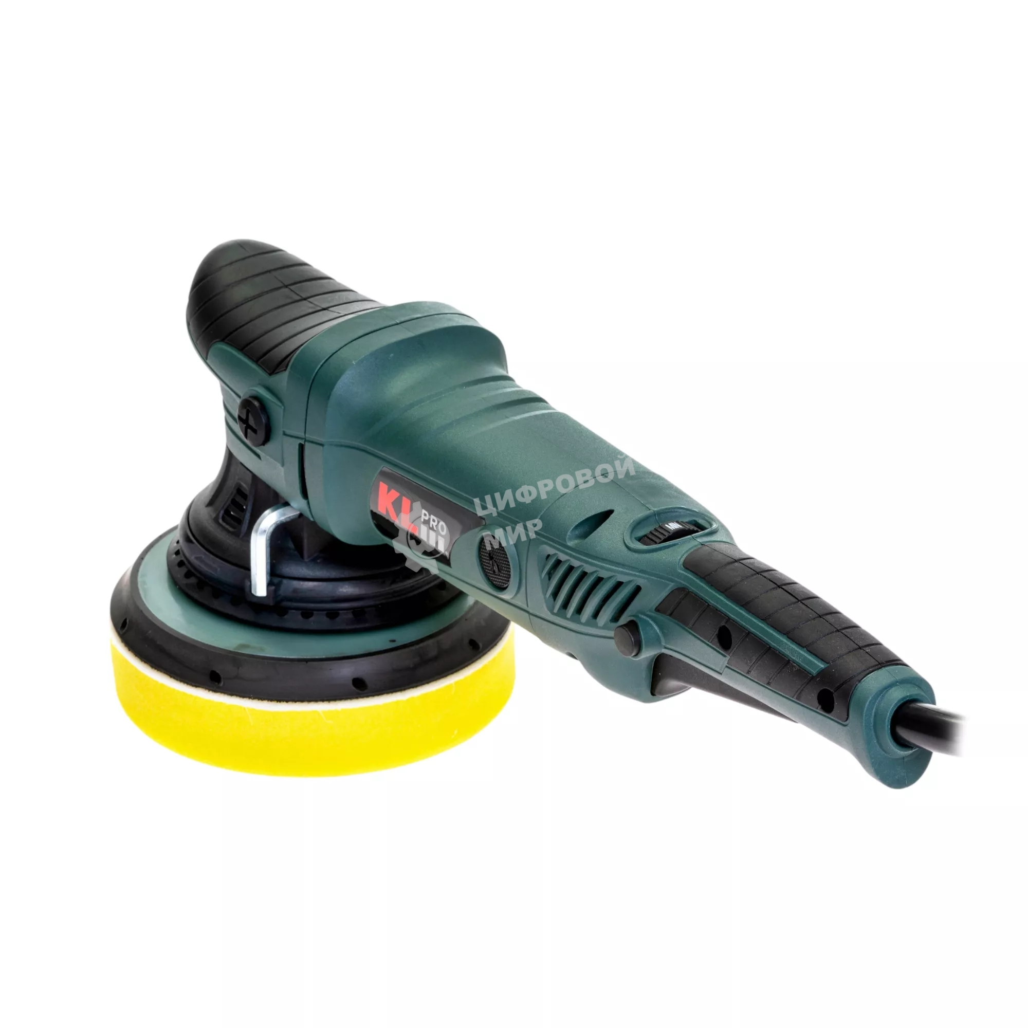 Профессиональная полировальная угловая машина KLPRO KLPJ7171 (720вт, 5000 об/мин, 150мм, орбитальное вращение)