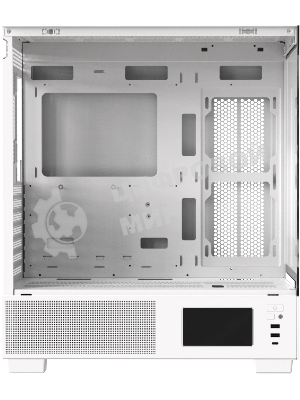 Компьютерный корпус AeroCool/Formula V Line Crystal E1 White, ATX, TYPE-C*1, USB3.0*2, Switch Display Panel