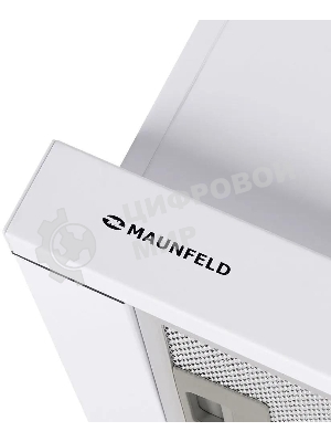 Вытяжка встраиваемая Maunfeld VS Light 60 белый, 60 см, 520 куб. м/ч, 56 дБ