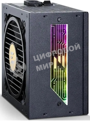 Блок питания Zalman ZM1000-TMX2 VIEW, 1000W, ATX12V v3.0, APFC, 12cm Fan, 80 PLUS Gold Gen5, Full Modular, side ARGb lights, Retail