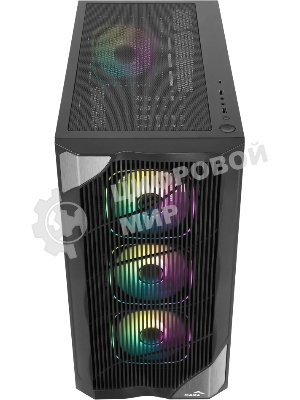 Корпус SAMA V42, Midi-Tower, чёрный, 4 x 120 мм