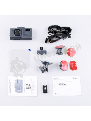 Видеорегистратор Silverstone F1 Hybrid UNO SPORT 4K Wi-Fi, 3840x2160, 3