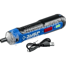 Отвертка аккумуляторная ЗУБР Профессионал PSD-4 4 Vmax, в коробке